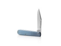 Складной нож LionSteel Barlow Slim Shuffler, сталь M390, рукоять Blue Titanium
