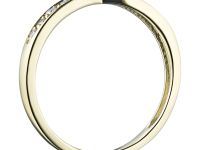 Классическое кольцо из желтого золота с бриллиантами э0301кц04200852