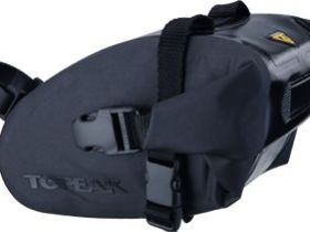 Подседельная сумка Topeak Wedge DryBag (крепление хомуты), средняя (черный)