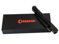 Складной нож Daggerr Corso, blackwash сталь VG-10, рукоять Black G10