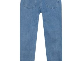 Брюки текстильные джинсовые для девочек