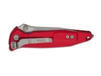 Складной нож Microtech Socom Elite, сталь M390, рукоять алюминий, красный