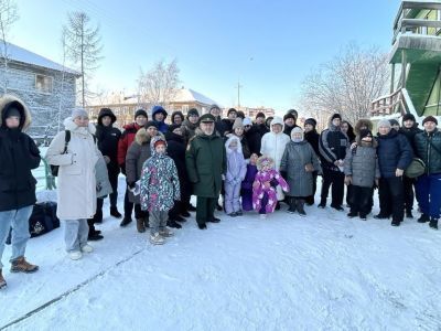 Команда призывников ушла на Якутск