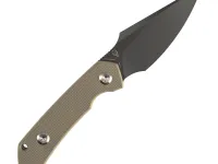 Туристический нож Kansept Fenrir, сталь D2, рукоять G10, песочный