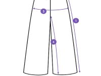 Брюки трикотажные для девочек