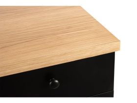 Письменный стол Хейден 120x60 Дуб натуральный/Черный