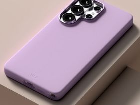 Чехол VLP Aster Pro Case MagSafe для Galaxy S26 Ultra, силикон лавандовый