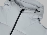 Стеганая куртка с капюшоном