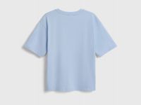 Футболка с декором для девочек, Голубой