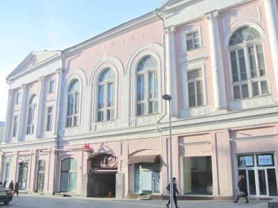 Здание Союза коммунальников, в котором в 1920 г. В.И.Ленин дважды выступал