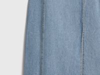 Джинсовая макси-юбка, Голубой