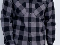 Утепленная рубашка с карманами