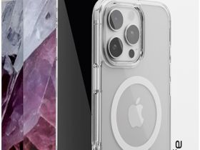 Клип-кейс VLP Air для Apple iPhone 16 Pro Max с MagSafe Прозрачный