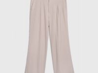 Брюки из вискозы, Бежевый