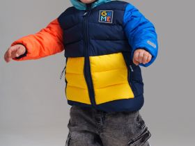 Куртка детская текстильная с полиуретановым покрытием для мальчиков