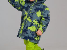 Куртка детская текстильная с полиуретановым покрытием для мальчиков (ветровка)