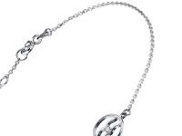 Браслет из серебра с бриллиантом э0601бр06210516