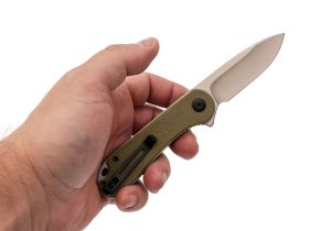 Складной нож CIVIVI Elementum, сталь D2, Olive Micarta