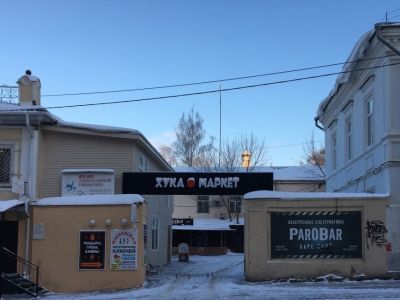 Ограда с воротами