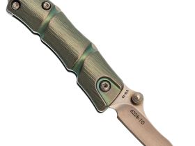Складной нож SanRenMu 6328-TG, сталь VG-10, рукоять титан