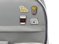 Набор металлических значков MESHU "No bad days", эмаль, 4 шт