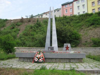 Братская могила младшего командира Миронова и бойцов Красной Армии, погибших в 1938 г. в боях у озера Хасан