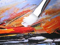 Кисть синтетика жесткая №2 плоская Finenolo