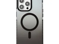 Чехол-накладка Mutural MagSafe Icesense Series для iPhone 15 Pro пластиковый (черный градиент)