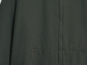 Утеплённая куртка из канваса, Зеленый