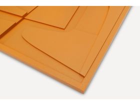 Картина Рельеф Оранжевый 45x60