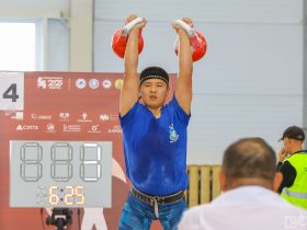 Гиревик Руслан Лугинов стал четырехкратным чемпионом Игр Манчаары