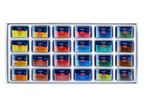 Набор акварели "Ладога" 24 цв*2,5 мл в картонной упаковке