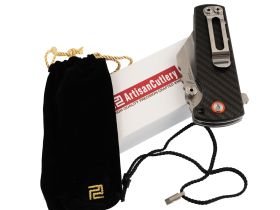 Складной нож Artisan Proponent, сталь D2, рукоять карбон