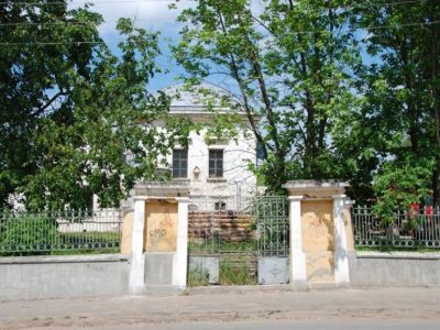 Ограда с воротами