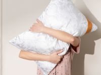 Подушка Уютный шелк/Cozy Silk, сатин