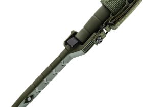 Тактический нож Kizlyar Supreme Vector Olive, сталь AUS-8 TW, армейский нож