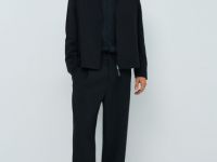 Брюки свободного кроя, Черный