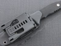 Нож с фиксированным клинком Fantoni, HB Fixed, FAN/HBFxBkBkKy, сталь CPM-S35VN, рукоять стеклотекстолит G-10