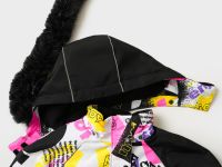 Куртка текстильная с полиуретановым покрытием для девочек