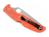 Складной нож Spyderco Endura 4 сталь VG-10, рукоять FRN оранжевая