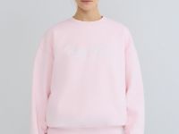 Свитшот с вышивкой, Розовый