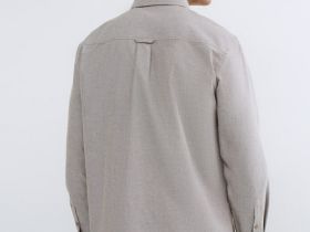 Рубашка из ткани оксфорд, Коричневый