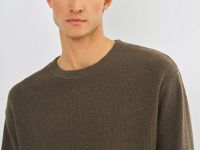 Джемпер из хлопка, Коричневый