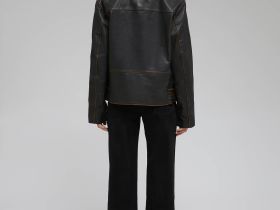 Куртка-косуха из натуральной кожи