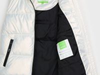 Жилет текстильный с полиуретановым покрытием для девочек