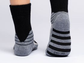 Термоноски трикотажные для мальчиков (низкие махровые)