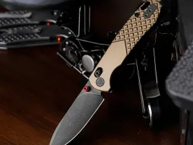 Складной нож Trivisa Dragonfly-Z, сталь M390, рукоять титан