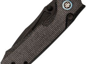 Складной нож Remette Rhino, сталь Sandvik 14C28N, рукоять микарта, черный