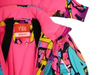 Комплект текстильный с полиуретановым покрытием для девочек: куртка, полукомбинезон