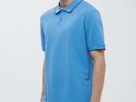 Поло из хлопка свободного кроя